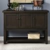 Dining Room ACME | Haddie Distressed Walnut Server