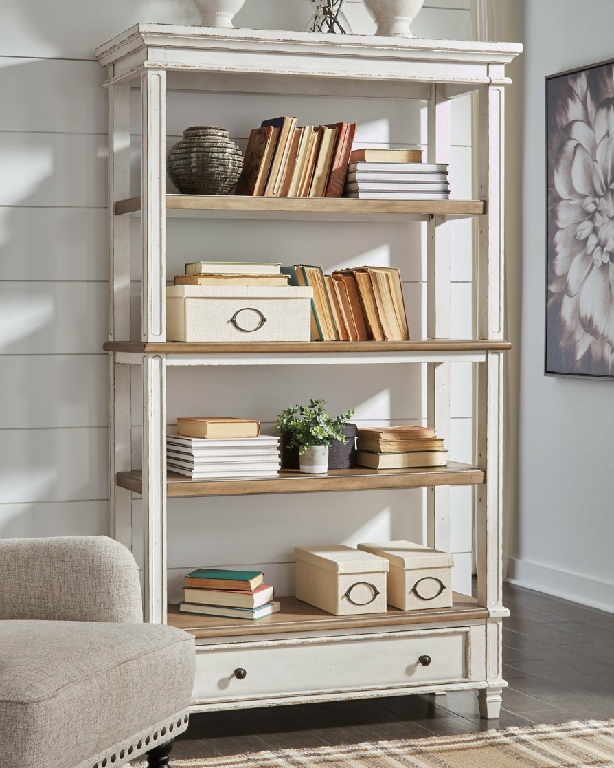 Home Office Ashley Furniture | Realyn 75" Bookcase