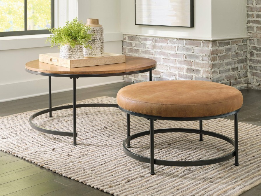 Living Room Ashley Furniture | Drezmoore Nesting Coffee Table (Set Of 2)