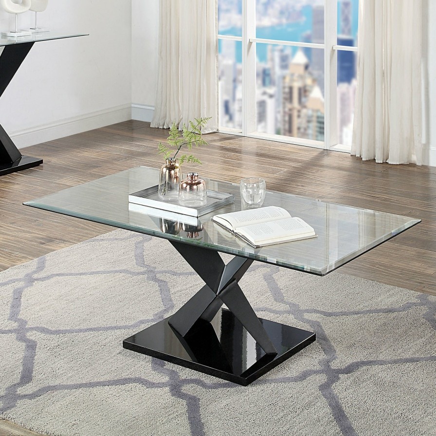 Living Room FOA East | Xanthus Coffee Table, Black