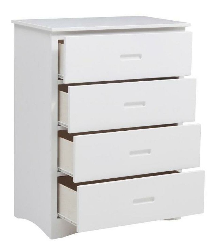 Bedroom Homelegance (Homerica East) | Homelegance Galen 4 Drawer Chest In White B2053W-9