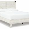 Bedroom Ashley Furniture | Shawburn Crossbuck Panel Bed