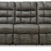 Living Room Ashley Furniture | Derwin Reclining Sofa With Drop Down Table