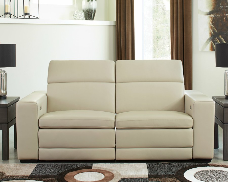 Living Room Ashley Furniture | Texline 3-Piece Power Reclining Loveseat