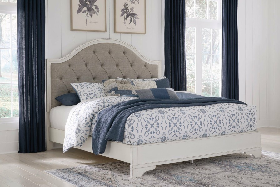 Bedroom Ashley Furniture | Brollyn Upholstered Bed