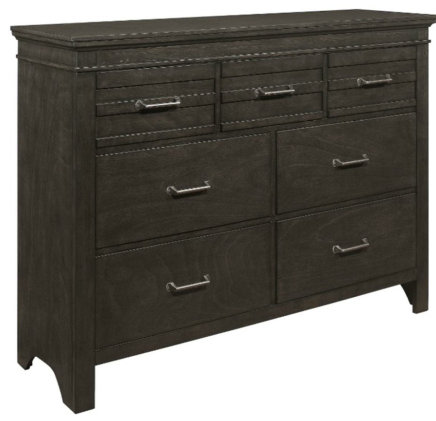 Bedroom Homelegance (Homerica East) | Homelegance Blaire Farm Dresser In Saddle Brown Wood 1675-5