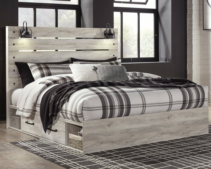 Bedroom Ashley Furniture | Cambeck Bed With 4 Storage Drawers