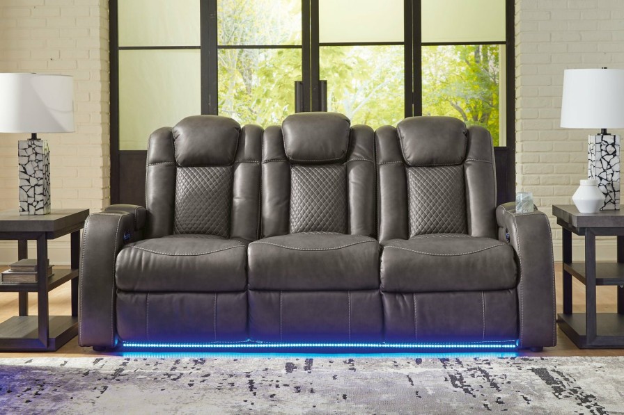 Living Room Ashley Furniture | Fyne-Dyme Power Reclining Sofa