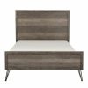 Bedroom Homelegance (Homerica East) | Homelegance Urbanite Queen Panel Bed In Tri-Tone Gray 1604-1*