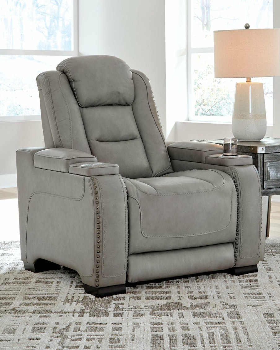 Living Room Ashley Furniture | The Man-Den Power Recliner