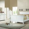 Bedroom Coaster Z2 Premium | Louis Philippe Traditional White Queen Five Piece Set