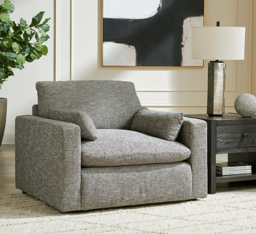 Living Room Ashley Furniture | Dramatic Oversized Chair