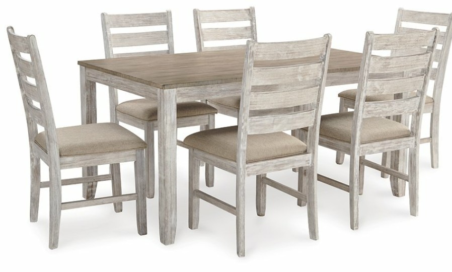 Dining Room Ashley Furniture | Skempton Dining Table And Chairs (Set Of 7)