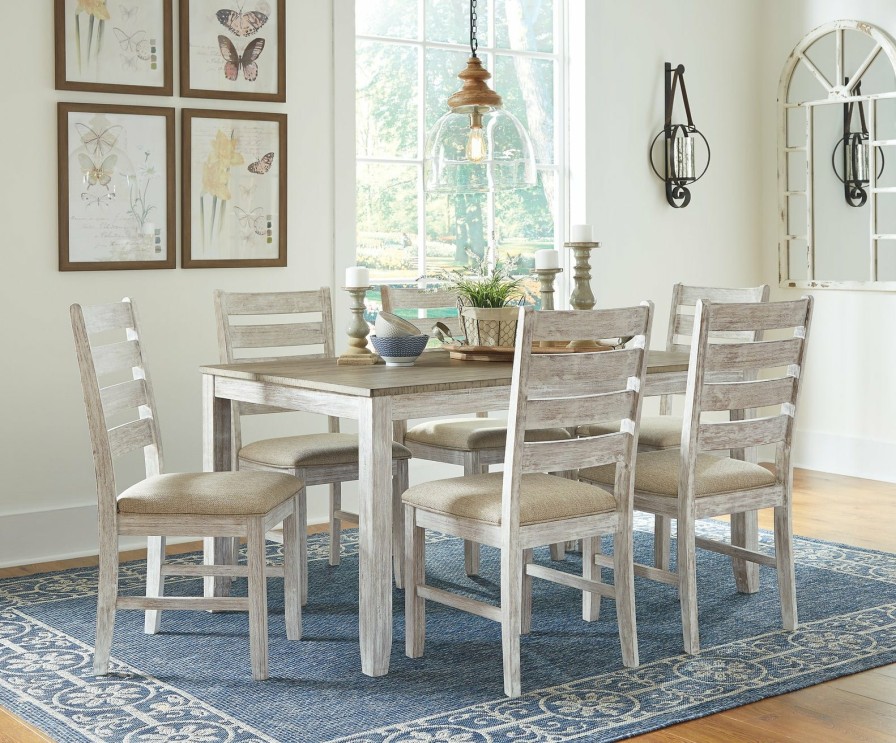 Dining Room Ashley Furniture | Skempton Dining Table And Chairs (Set Of 7)