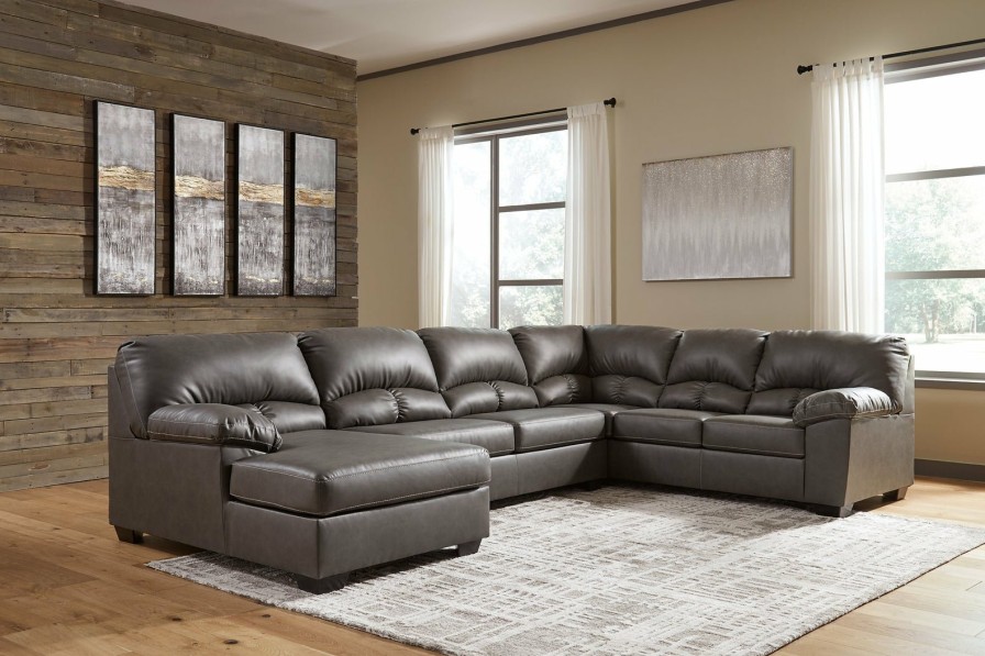 Living Room Ashley Furniture | Aberton 3-Piece Sectional With Chaise