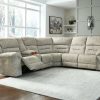 Living Room Ashley Furniture | Family Den 3-Piece Power Reclining Sectional