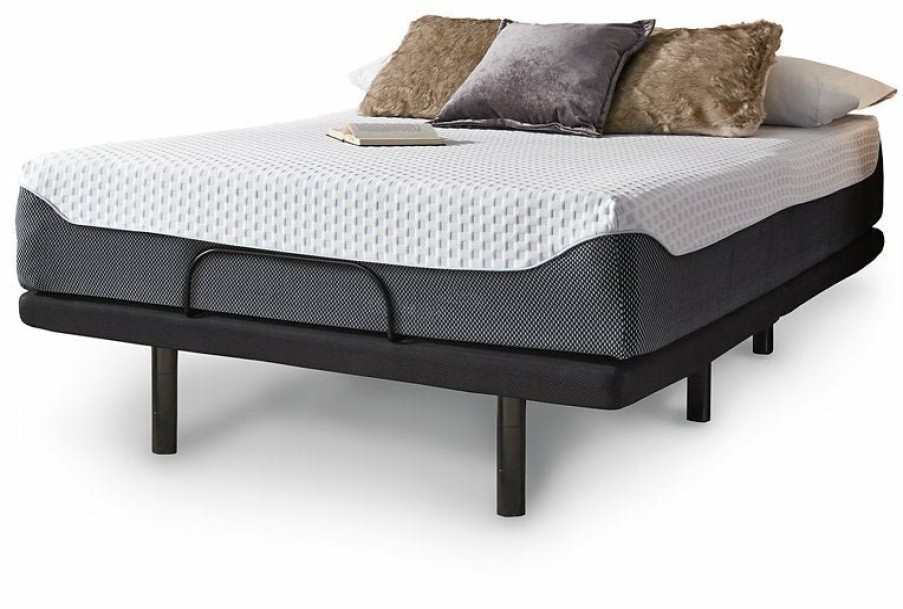 Mattress Ashley Furniture | 12 Inch Chime Elite Adjustable Base With Mattress