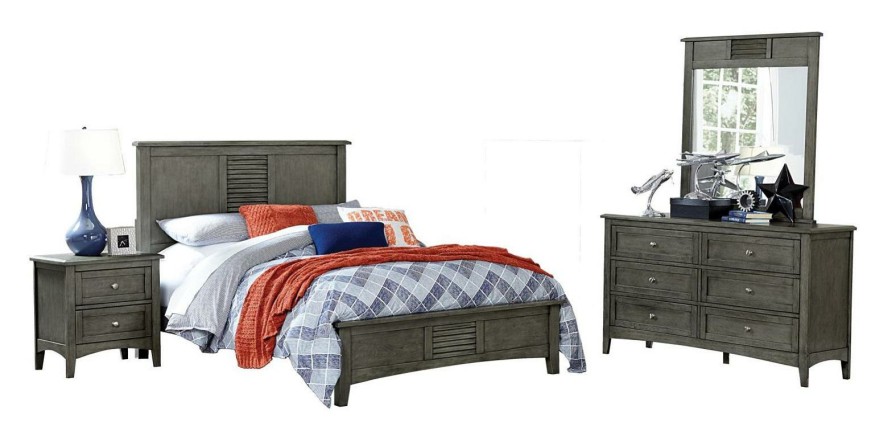 Bedroom Homelegance (Homerica East) | Homelegance Furniture Garcia 5 Drawer Chest In Gray 2046-9