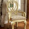 Dining Room FOA East | Wyndmere Vintage White Arm Chair (2/Ctn)