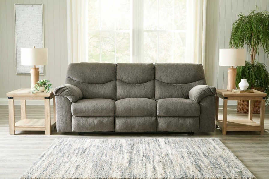 Living Room Ashley Furniture | Alphons Reclining Sofa