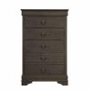 Bedroom Homelegance (Homerica East) | Homelegance Mayville 5 Drawer Chest In Gray 2147Sg-9