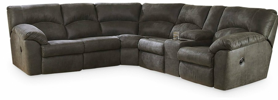 Living Room Ashley Furniture | Tambo Reclining Sectional