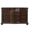 Bedroom Homelegance (Homerica East) | Homelegance Cavalier Dresser In Dark Cherry 1757-5