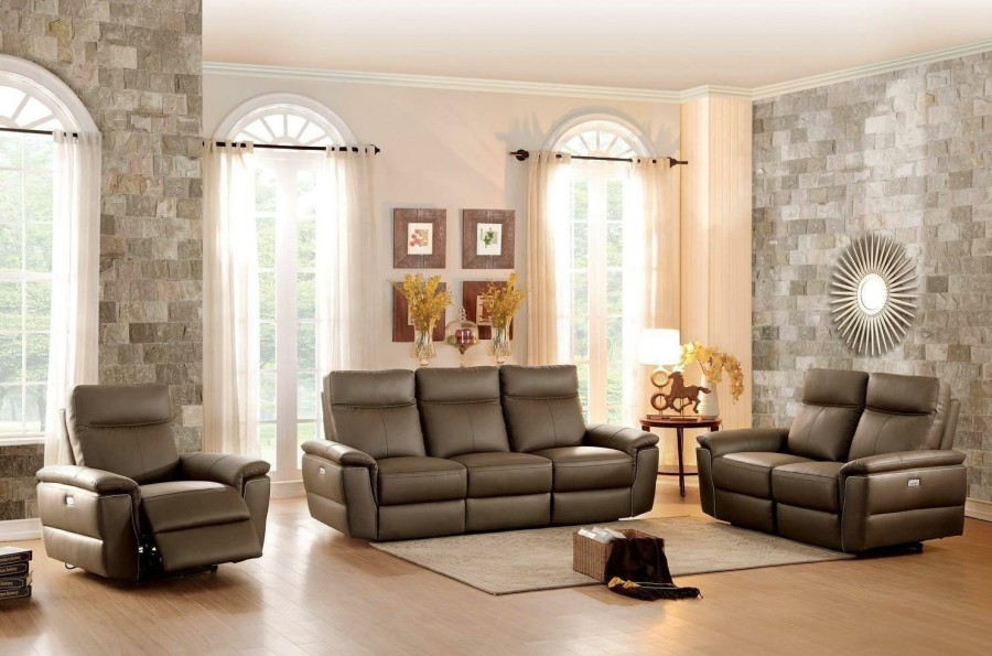 Living Room Homelegance (Homerica East) | Homelegance Furniture Olympia Power Double Reclining Chair 8308-1Pw