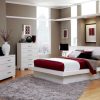 Bedroom Coaster Z2 Premium | Jessica Contemporary White Queen Five Piece Set