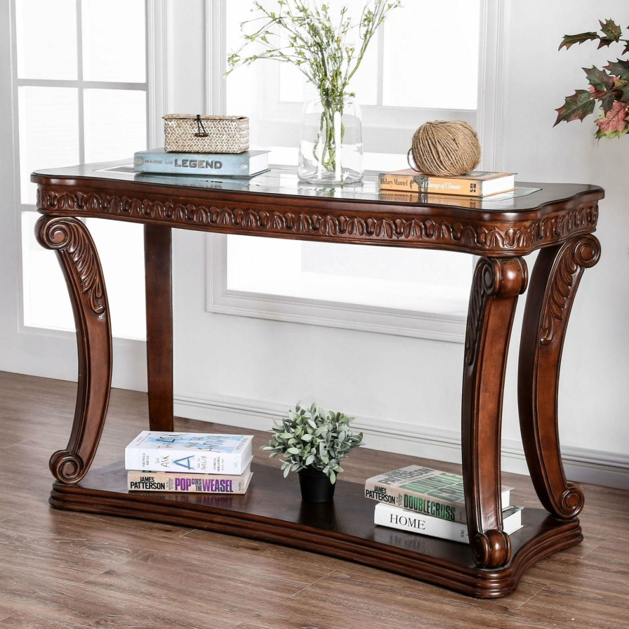 Living Room FOA East | Walworth Dark Oak Sofa Table