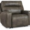 Living Room Ashley Furniture | Game Plan Oversized Power Recliner