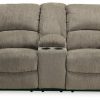 Living Room Ashley Furniture | Draycoll Power Reclining Loveseat With Console