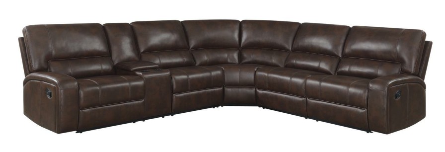 Living Room Coaster Z2 Premium | 600440 3 Pc Motion Sectional