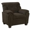 Living Room Coaster Z2 Premium | Clementine Casual Brown Chair