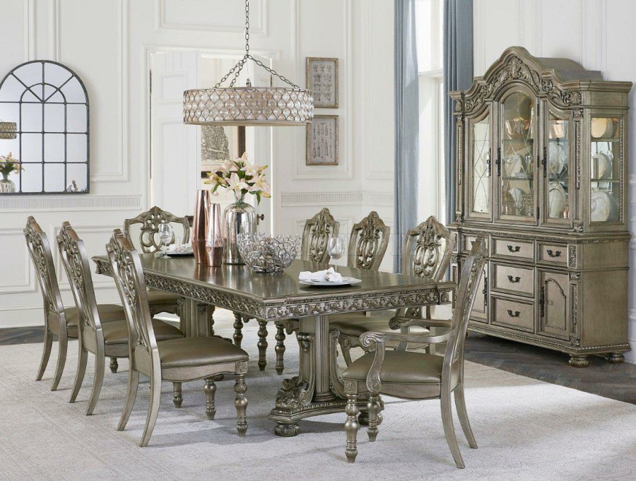 Dining Room Homelegance (Homerica East) | Homelegance Catalonia Server In Platinum Gold 1824Pg-40