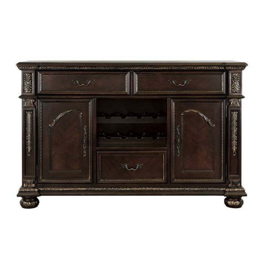 Dining Room Homelegance (Homerica East) | Homelegance Catalonia Server In Cherry 1824-40