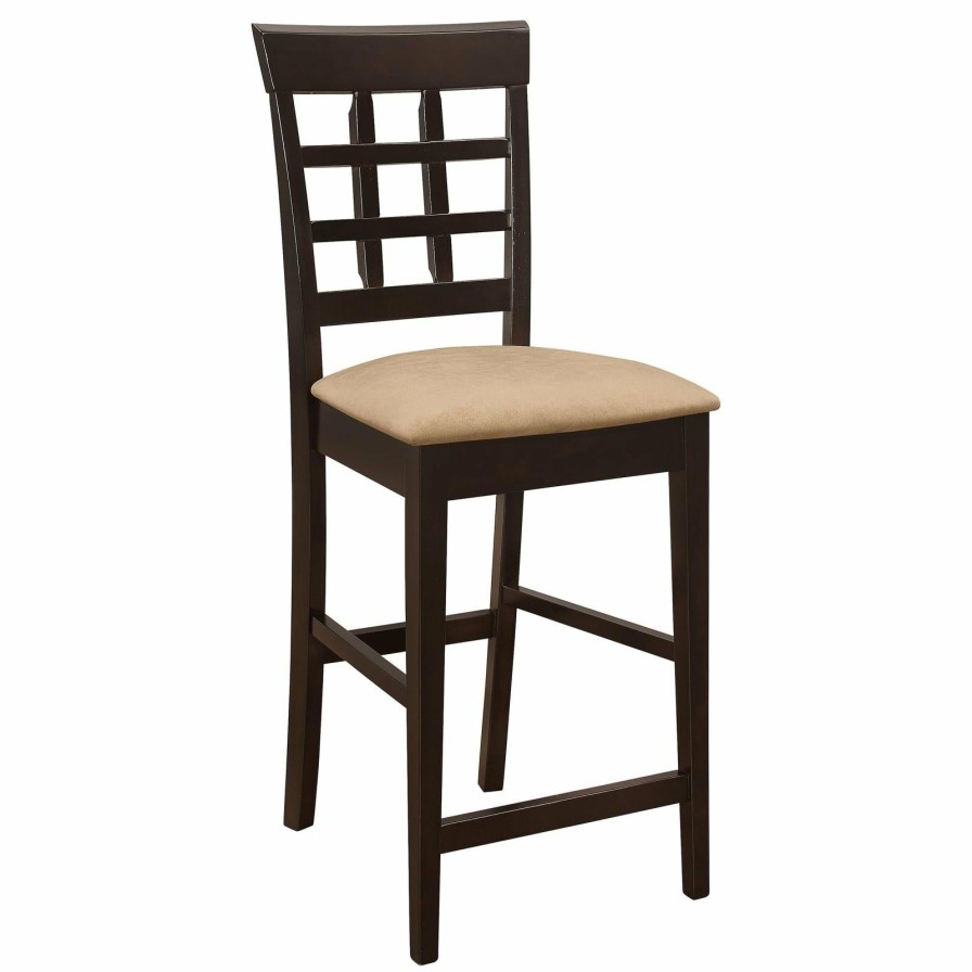 Living Room Coaster Z2 Premium | Gabriel Chestnut Counter Height Chair