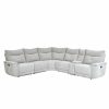 Living Room Homelegance (Homerica East) | Homelegance Furniture Tesoro 6Pc Sectional Living Room Set In Mist Gray