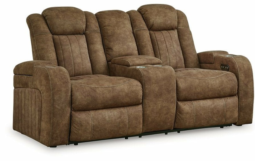 Living Room Ashley Furniture | Wolfridge Power Reclining Loveseat