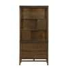 Home Office Homelegance (Homerica East) | Homelegance Frazier Bookcase In Brown Cherry 1649-18