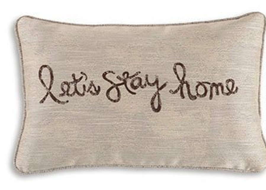 Accessories Ashley Furniture | Lets Stay Home Pillow (Set Of 4)