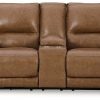 Living Room Ashley Furniture | Trasimeno Power Reclining Loveseat With Console