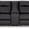 Living Room Ashley Furniture | Axtellton Power Reclining Loveseat With Console