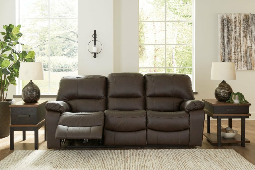 Living Room Ashley Furniture | Leesworth Power Reclining Sofa