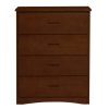 Bedroom Homelegance (Homerica East) | Homelegance Rowe 4 Drawer Chest In Dark Cherry B2013Dc-9