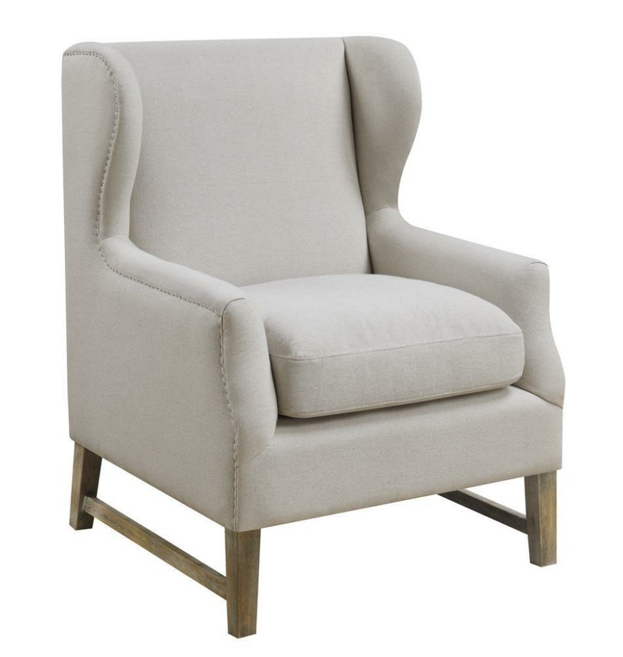 Living Room Coaster Z2 Premium | G902490 Traditional Cream Accent Chair