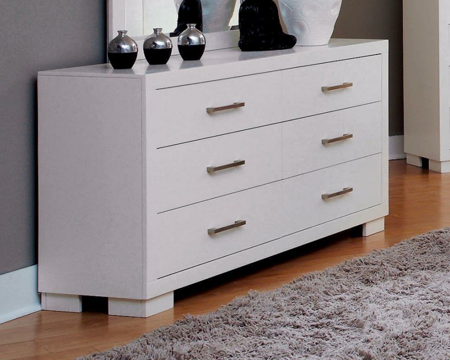 Bedroom Coaster Z2 Premium | Jessica Contemporary Six Drawer Dresser