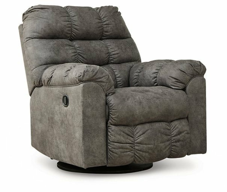 Living Room Ashley Furniture | Derwin Swivel Glider Recliner