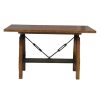 Dining Room Homelegance (Homerica East) | Homelegance Holverson Counter Height Table In Rustic Brown 1715-36