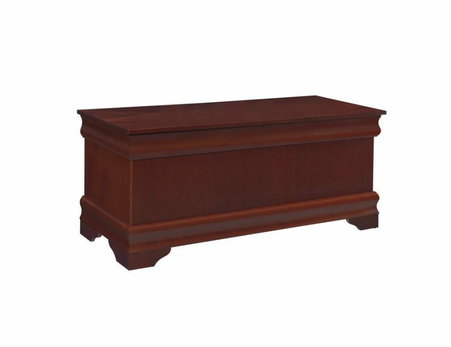 Bedroom Coaster Z2 Premium | Louis Philippe Traditional Warm Brown Chest